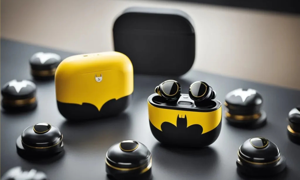 Batman Style Wireless BT Earbuds: Design Overview