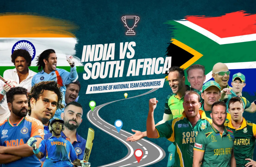 South Africa vs India: Historic Cricket Battles Through the Years